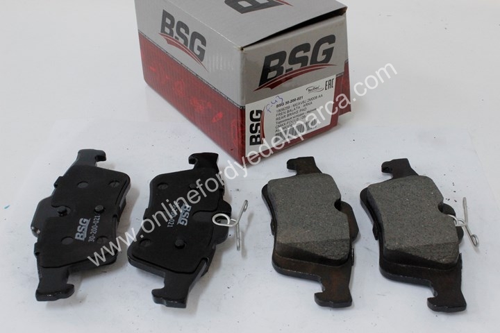 Focus 2 - 3 / Kuga / C-Max / Yeni Connect İthal Arka Disk Balata (MEAV6J 2M008 AA) - 1