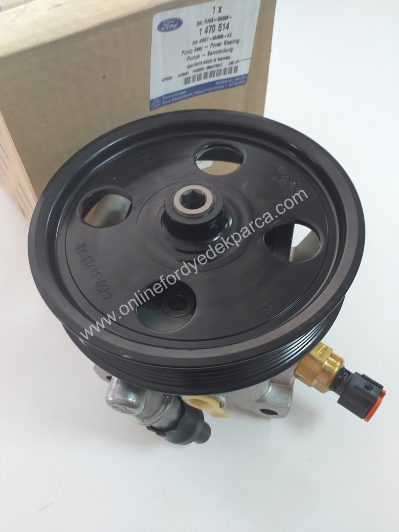 Focus, Cmax Benzinli Hidrolik Direksiyon Pompası (Power) (Orjinal) (4M51 3A696 AE) - 2