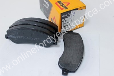 Transit 2006 - 2013 Arası V347 Arkadan Çeker Ön Fren Disk Balatası Fişsiz - 6C11 2K021 B9A - 1