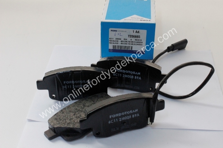 Transit 2006 ve 2013 V347 Arka Balata 6C11 2M008 B9A - 1