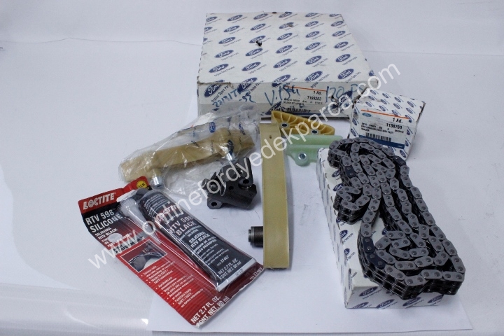 Transit 2001 ve 2006 v184  Eksantrik Zincir Seti 120 PS ESKİ MODEL  KTYC1Q 6M000 A1A - 1