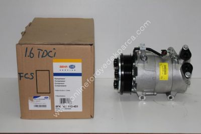 Klima Kompresörü 1.6 TDCİ  3M5H 19D629 KG - 1